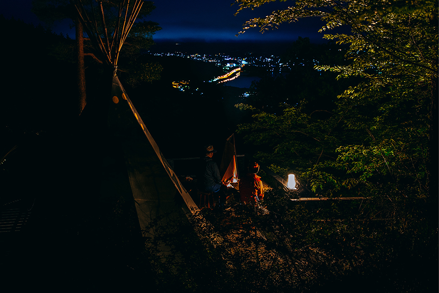 「Eat, Sleep, Add」 A camp resort connecting people and nature.